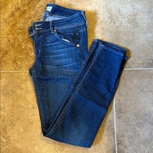 Hudson Jeans Women's Dark Blue Skinny Jeans